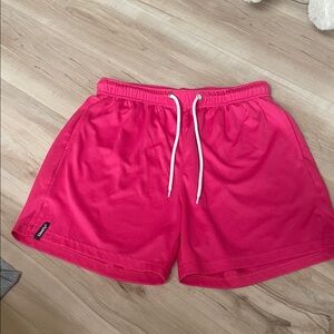 Men's basketballs/athletic  Pink Shorts